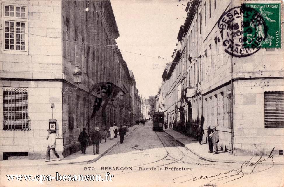 572 - BESANÇON - Rue de la Préfecture